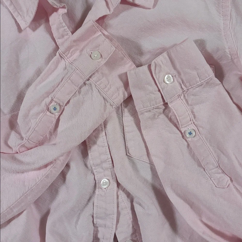 Croft & Barrow Light Pink Button-Up Shirt - Picture 4 of 8